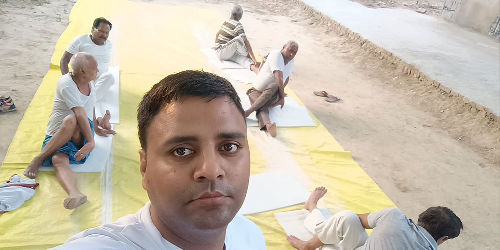 KASHI KRISHAK INTER COLLEGE DAILY YOG PRATICE DATE: 13-05-2025