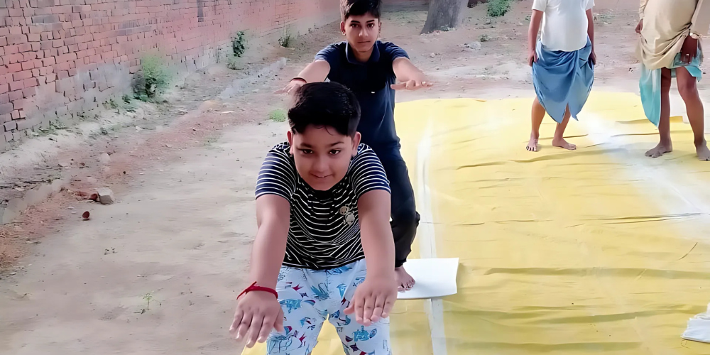 KASHI KRISHAK INTER COLLEGE DAILY YOG PRATICE DATE: 27-05-2025